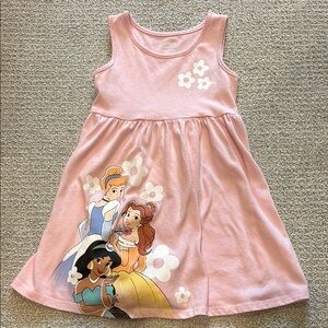 Disney Princess Pink Sleeveless Sundress
